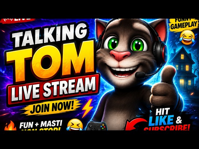 tallking tom new live😱streaming #tallkingtom😱#shortlive please subscribe🔥