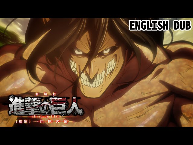 Full Movie | Attack on Titan Part 2 - Jiyuu no Tsubasa - (English Dub)