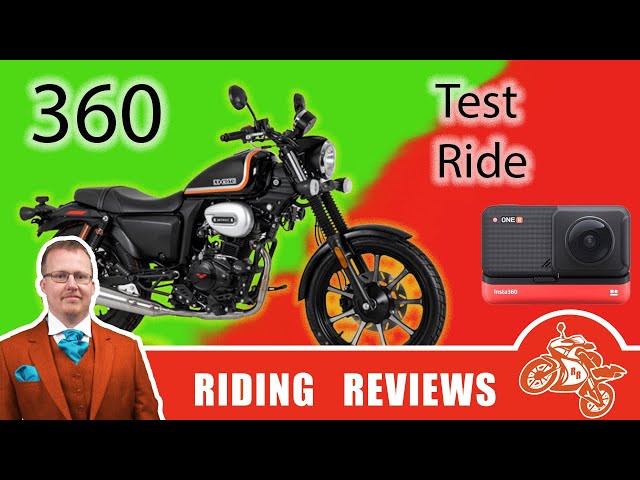 Experience the Lexmoto Detroit 125cc in 360°: Our Test Ride Review