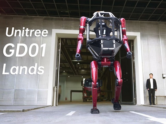 Unitree Unveils: GD01, A Manned Transformable Mecha, from $650,000