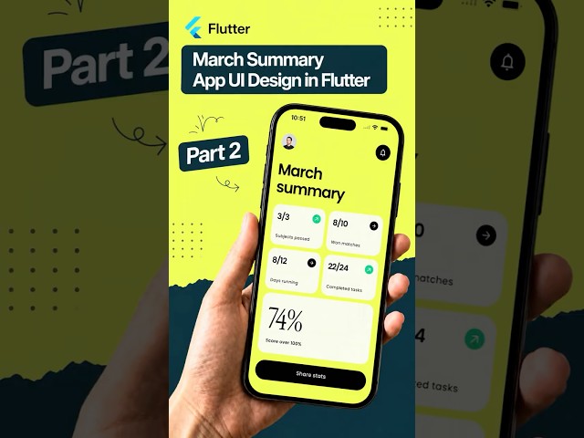 Flutter UI Coding ASMR 🚀 Advanced App Screens & Animations | Part 2