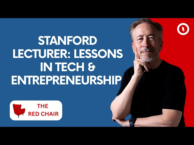 Building $100M+ Tech I How Dyslexia Became a Gift I David Obershaw | The Red Chair