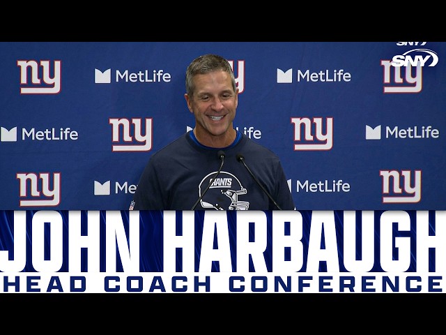 John Harbaugh on Jameis Winston, Deonte Banks pick-six in Giants 36-24 win over Cardinals