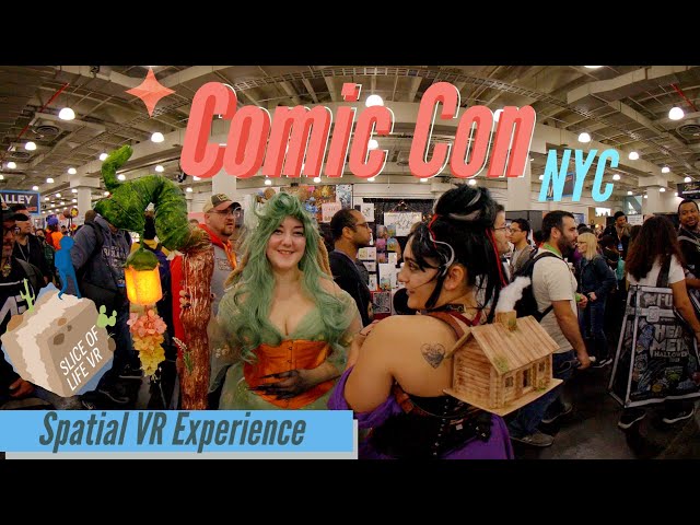8K 3D New York Comic Con: лучший косплей, комиксы и Instagram-инфлюенсеры с пространственным ауди...