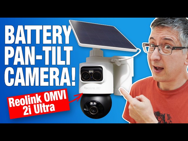 This Changes Battery Security Cameras! PAN & TILT Without Wires | Reolink OMVI 2i Ultra