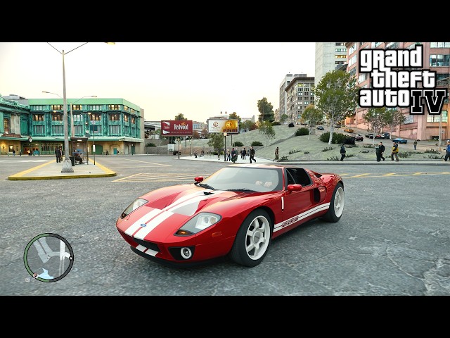 GTA IV Real Life Graphics Mod Showcase On RTX5090 Maxed-Out Settings