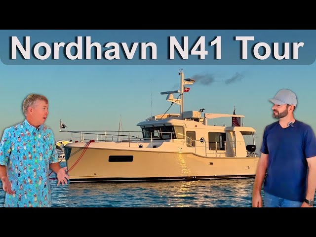 NORDHAVN 41 Trawler Tour - TrawlAboard Episode 18