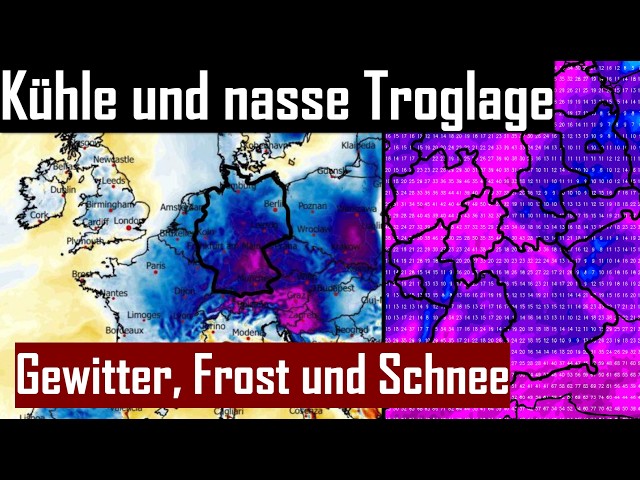 Cold front brings cold air intrusion⚠️ - risk of frost, snow and repeated low pressure systems🌨️⛈️