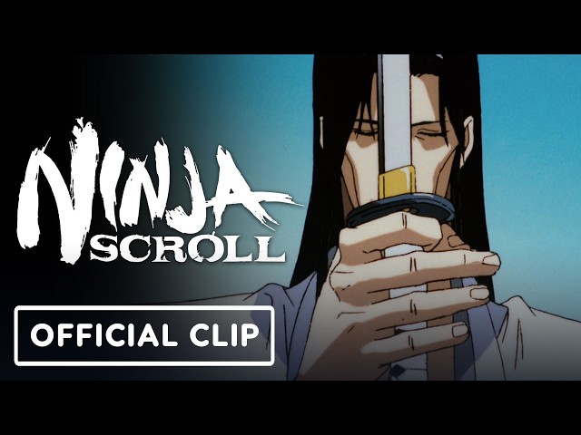 Ninja Scroll - Official 4K Theatrical Re-Release Clip (English Subtitles)