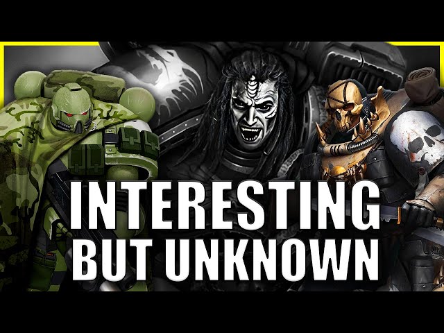 5 Obscure but Amazing Loyalist Space Marine Chapters | Warhammer 40k Lore