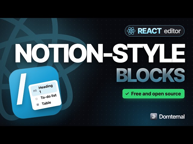 Notion-Style Rich Text Editor in React (2026): Tutorial in 6 Steps