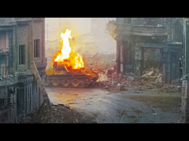 The WW2 Tank Battle Caught On Film! (WW2 Documentary) No AI