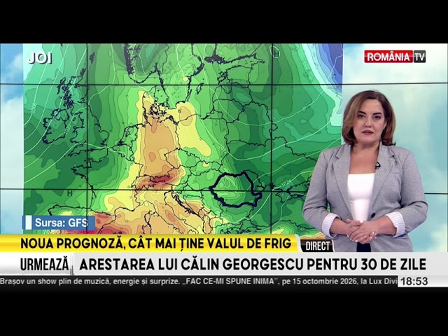 Weather Forecast. Changing weather on the last day of September, cold mornings and warm afternoons.
