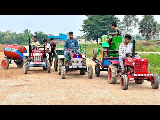 Our John Deere Tractor has broken down and are on Mahindra Tractor Trolley Pushing | Tractor Video