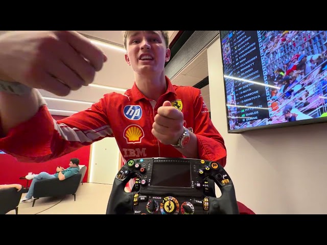 The Ferrari Formula 1 Steering Wheel in Detail: Every Feature Explained