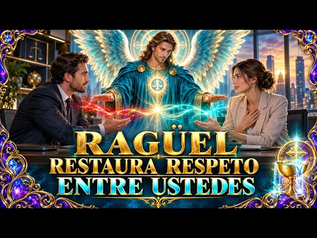 TENSION WITH YOUR COWORKER EASES: RAGUEL RESTORES RESPECT AND BALANCE 639HZ