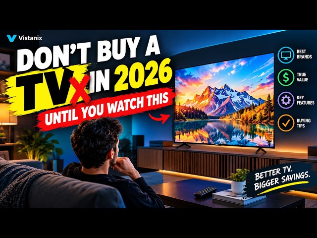 Don't Buy a TV in 2026 Until You Watch This