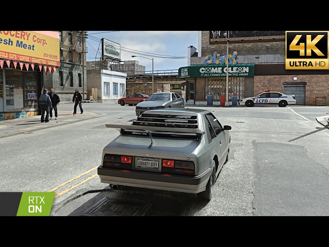 GTA 4 DLSS 5 Path Tracing | RTX 5090 4K Ultra Graphics Gameplay