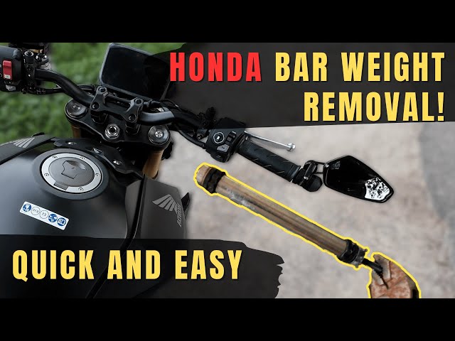 How To Install Bar End Mirrors | Honda CB 1000 Hornet | Quick & Easy