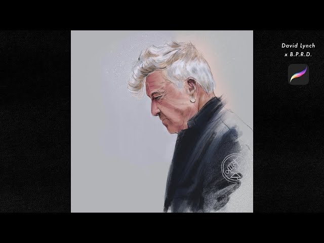 David Lynch x B.P.R.D. (Procreate)