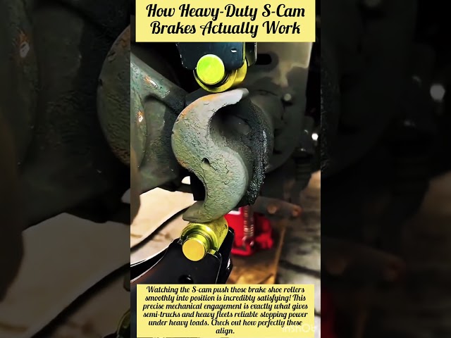 How Heavy-Duty S-Cam Brakes Actually Work 🔧🛞
