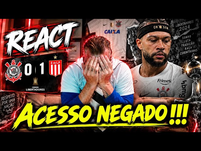 REACT CORINTHIANS 0X1 ESTUDIANTES DAMN!!!! ACCESS DENIED ONCE AGAIN !!!