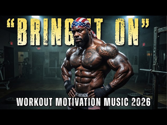 Best Motivational Songs for Gym 2026 ⚡ 24/7 Nonstop Workout Music ⚡ Best HIP HOP Songs for Workout