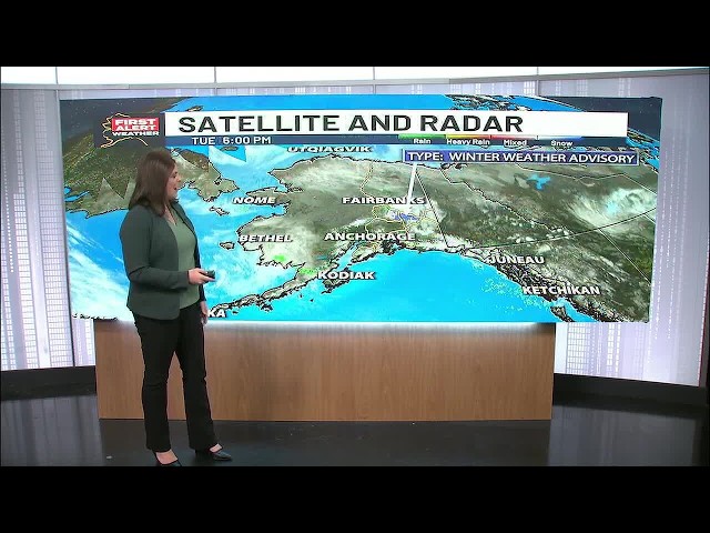 Colder air spreads across Alaska as first freeze nears Anchorage and snow reaches higher elevatio...