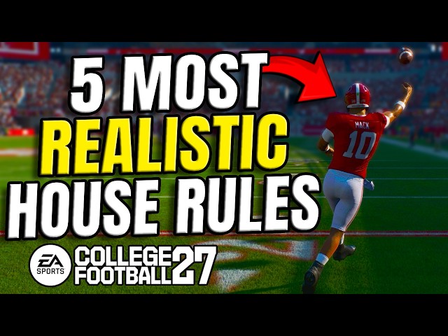 5 Realistic Dynasty House Rules in College Football 27