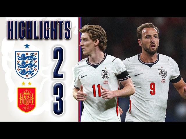 England defeated at home | England v Spain | UEFA Nations League 2026 Highlights