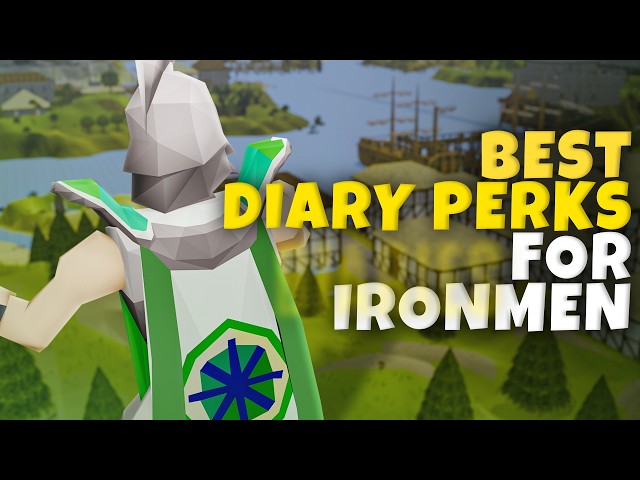 The BEST Diary Perks Your OSRS IRONMAN Needs