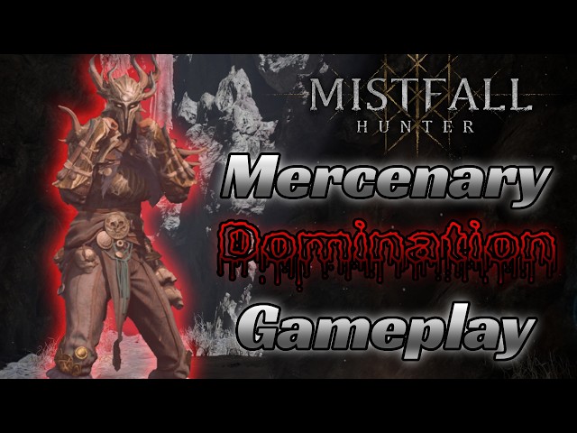 Mercenary is the best class! - Mistfall Hunter Mercenary Gameplay