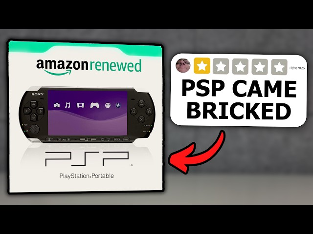 I bought 1-Star PSPs from Amazon... this is EMBARRASING