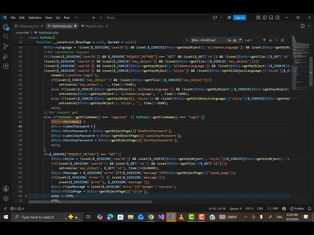 Tutorial php database json library part 3