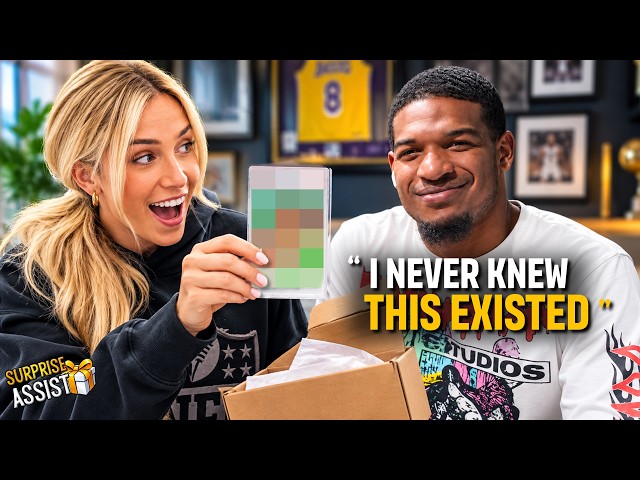 Surprising Ja'Marr Chase with ULTRA RARE Kobe Gift!