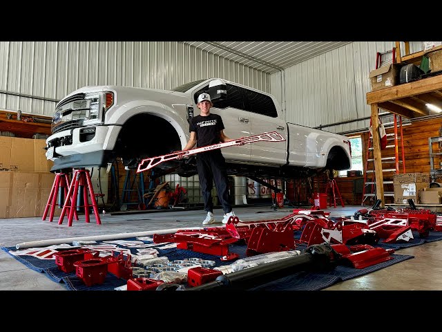 Im Building The BADDEST F450 Power Stroke! *10 Inch Custom Lift