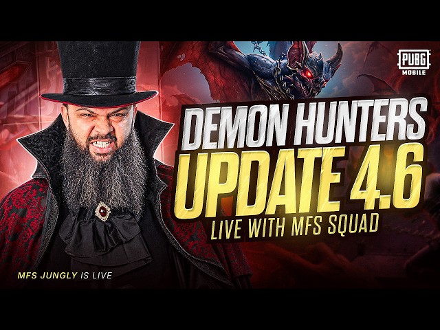 LIVE 🔥 Explore The Vampire Midnight Hunters Mode 🧛 PUBG Mobile 4.6 Update