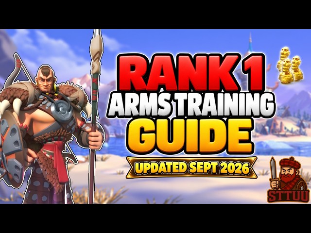 The ULTIMATE Arms Training Guide: Skills, Pairings, Buffs & Rage Stacking | Rise of Kingdoms