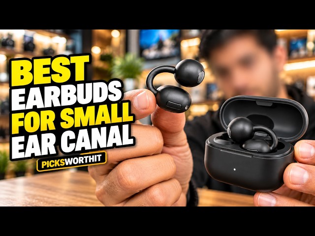 5 Best Earbuds for Small Ear Canal 🔥Tiny, Open-Ear & Adjustable Picks