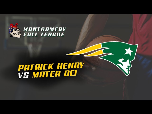 PHHS vs Mater Dei, Montgomery Fall League 2026