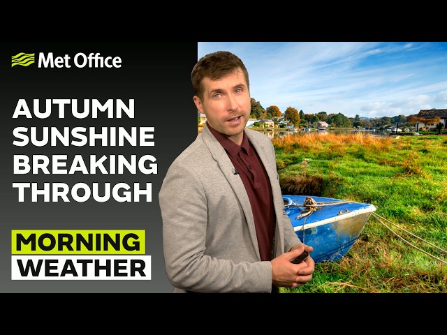 03/10/2026 – Warmth in the sun - Morning Weather Forecast UK - Met Office Weather