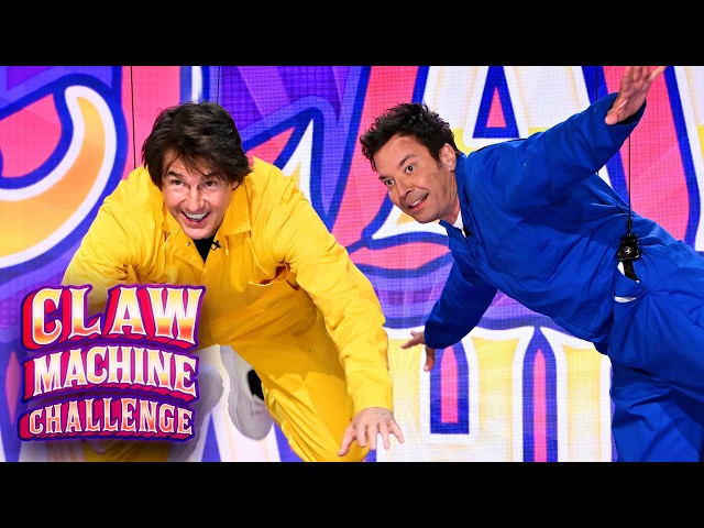 Claw Machine Challenge with Tom Cruise | The Tonight Show Starring Jimmy Fallon