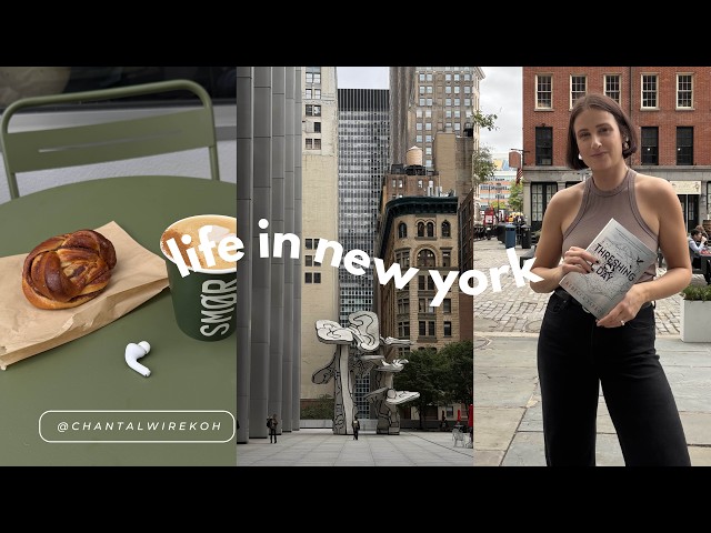nyc vlog | downtown manhattan, a new book & pre-birthday shopping
