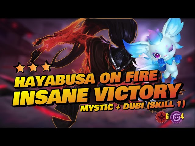 DUBI SKILL 1 ● HYPER HAYABUSA🔥 COMBO TERBAIK MAGIC CHESS 2024 🔥NEW SEASSON MLBB