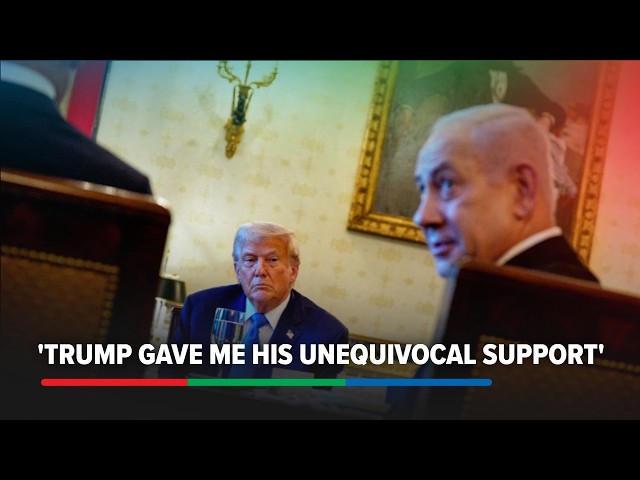 Netanyahu appeals to undecided voters, cites Trump endorsement