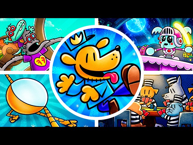 DOG MAN: BARK IN ACTION | FULL COMIC CLUB 🎮💪 #dogman #barkinaction
