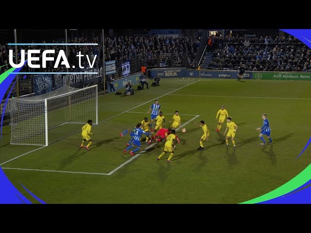 #UYL play-offs highlights: Hertha 2-1 Paris