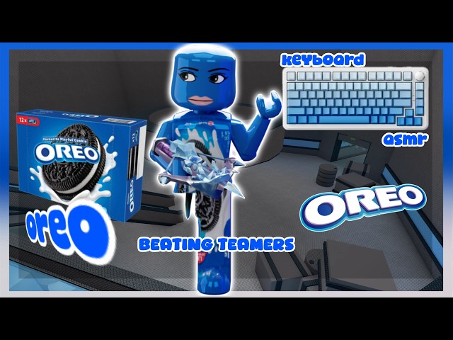 💙🤍BEATING TEAMERS as oreos *Keyboard ASMR*🤍💙