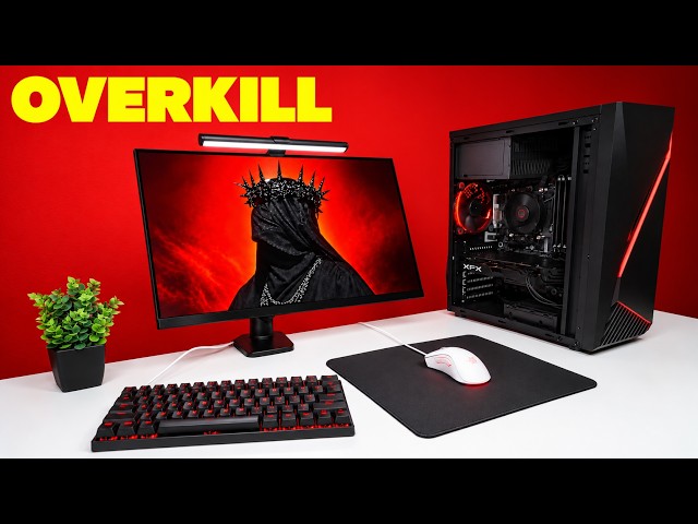 I Built the FASTEST Gaming Setup for $495!