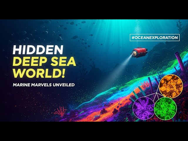 Hidden World of Deep Sea Sediments | Marine Marvels #MarineLife #OceanExploration